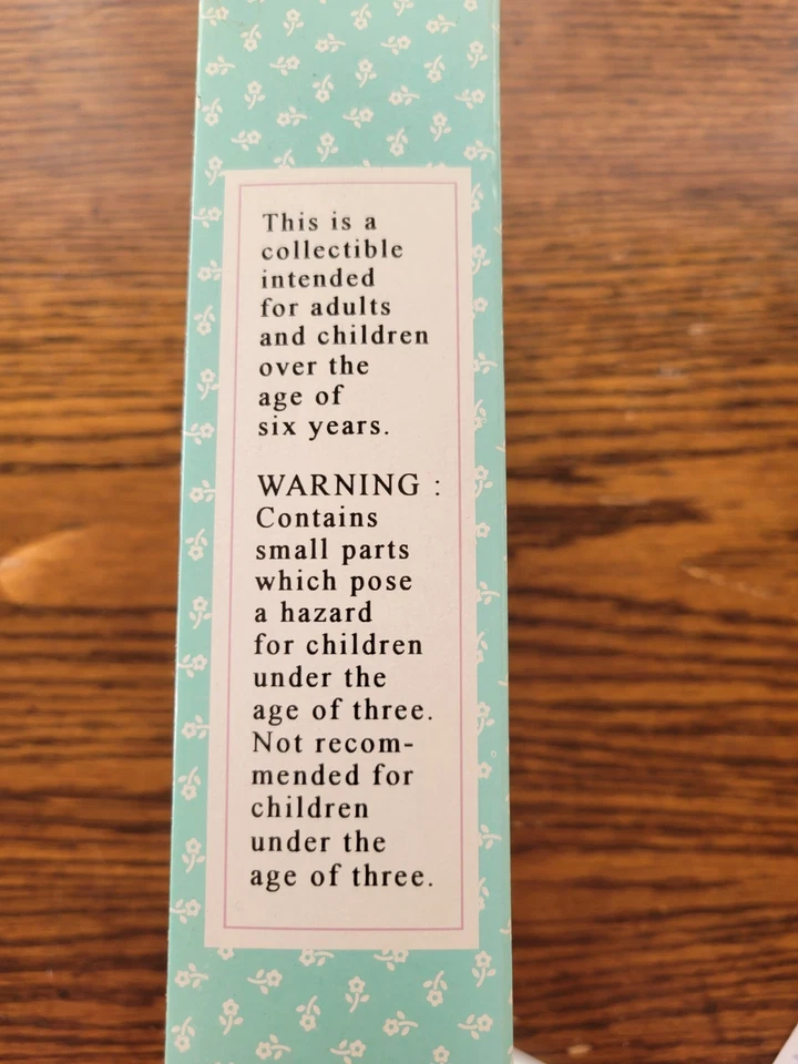 VTG 1994 Gund "Cherry Tree Faerie" Miniature Bear from "The Littlest Bears"... - Image 4 of 4