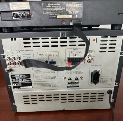 Pioneer F-Z94 Stereo Amp Graphic EQ Double tape Cassette | eBay