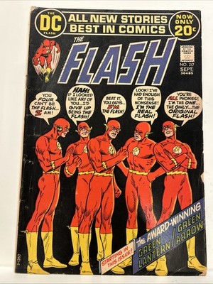 The Flash #217 (DC Comics  1972) VG Condition