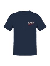 Officially Licensed Nasa Retro Logo Design Men's T-shirt