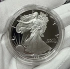 1992-S Proof American Silver Eagle 1 oz .999 Silver Coin w/ Original Box