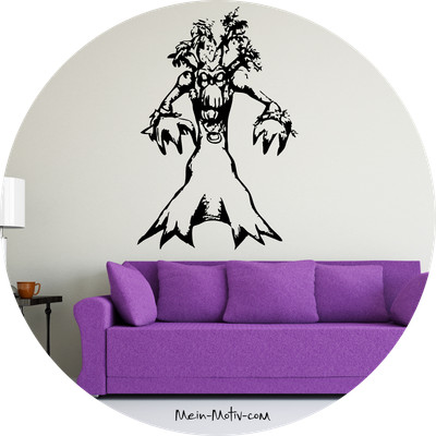 Wandtattoo World of Warcraft Baum Druide