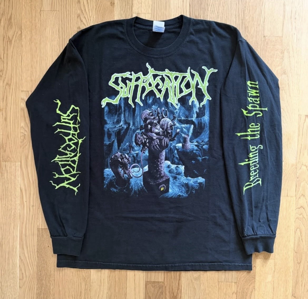 Suffocation Band Shirt XL Vintage Cryptopsy Morbid Angel Deicide Dying Fetus