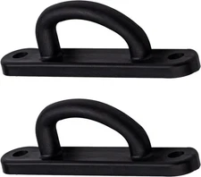 2 PCS Rotary Latch D Shape Striker Plates Compatible with Century Leer Truck Cap