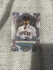 Jordan Lawson #BDN-4 Diamondbacks RC 2021 Bowman Chrome Draft Night  - #1 Pick