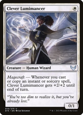 CLEVER LUMIMANCER x4 mtg NM-M Strixhaven 4 Unc