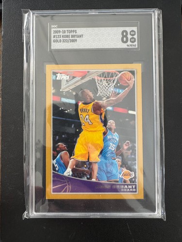 Kobe Bryant [Gold] #123 2009 Topps card