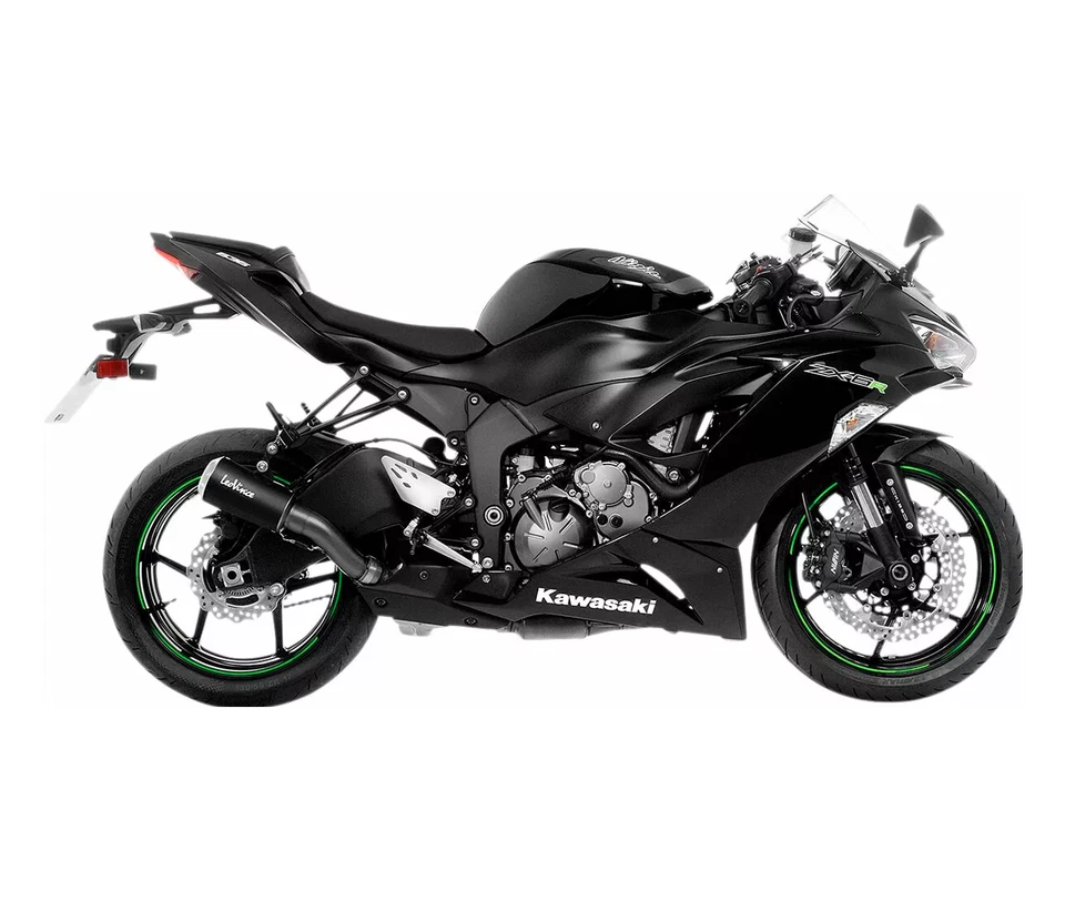 KAWASAKI ZX6R NINJA / KRT - 09/24 - SILENCIEUX LEOVINCE slip-on LV-10 BLACK EDIT - Photo 2/4