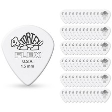 Dunlop 468 Tortex Flex Jazz III 1.5 mm 72 Pack