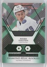2021 Black Diamond Relic Rookie Gems Double Emerald 9/10 Ross Colton #BDR-RC 7ci