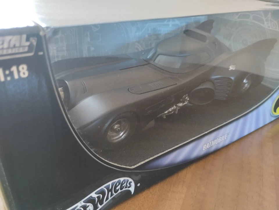 Batmobile Dal Film Batman del 1989 - 1/18 Hot Wheels - Rara!!! - Immagine 3 di 4
