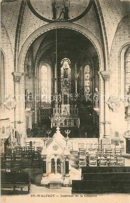 Saint Walfroy Interieur de la Chapelle