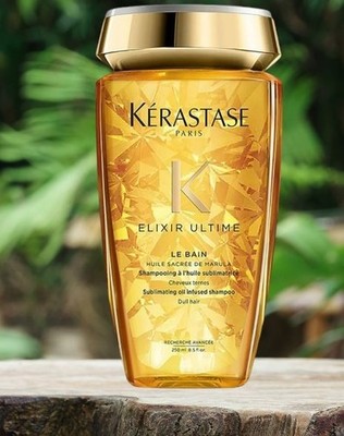 Kerastase Elixir Ultime Le Bain Shampoo 250 mL / 8.5 oz FREE SHIPPING
