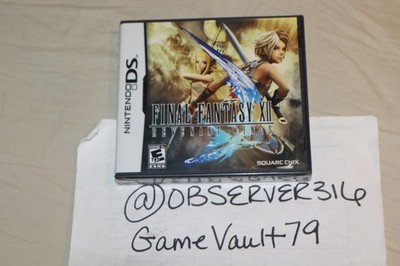 Final Fantasy XII: Revenant Wings (Nintendo DS, 2007) NEW SEALED
