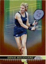 2024 Topps Chrome #79 Genie Bouchard Clay Court Refractor