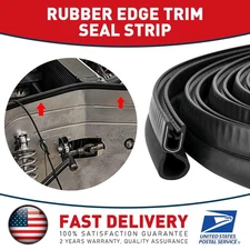 13FT For Car SUV Rubber Seal Weather Strip Door Window Lock Trunk Hood Edge Trim