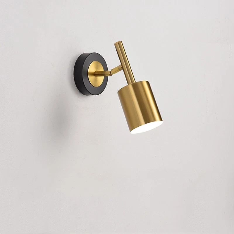 Indoor Wall Lamp Home Wall Lighting Bedroom Wall Light Gold Balcony Wall Sconce - Image 4 of 4