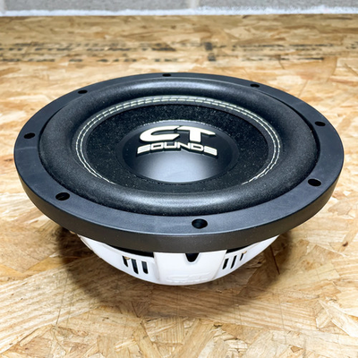 #ad #ad Used CT Sounds HYDRO 8 D2 300W RMS 8quot; Shallow Mount Subwoofer Dual 2 Ohm $56.24