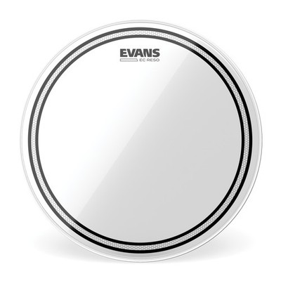 Evans EC Resonant Tom Drum Head, 10 Inch