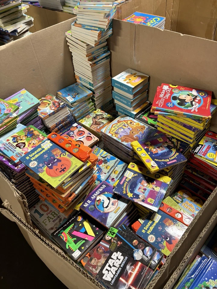 Lot of 50 Children BOARD Hardcover BABY TODDLER DAYCARE PRESCHOOL Kids BOOKS MIX - Image 2 of 4