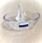 Vintage Waterford Vanity Crystal Ring Holder 2.5" x 3.5" Wedding Engagement Gift