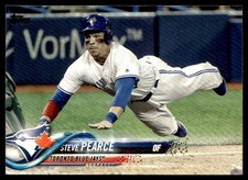 2018 Topps Steve Pearce Toronto Blue Jays #524