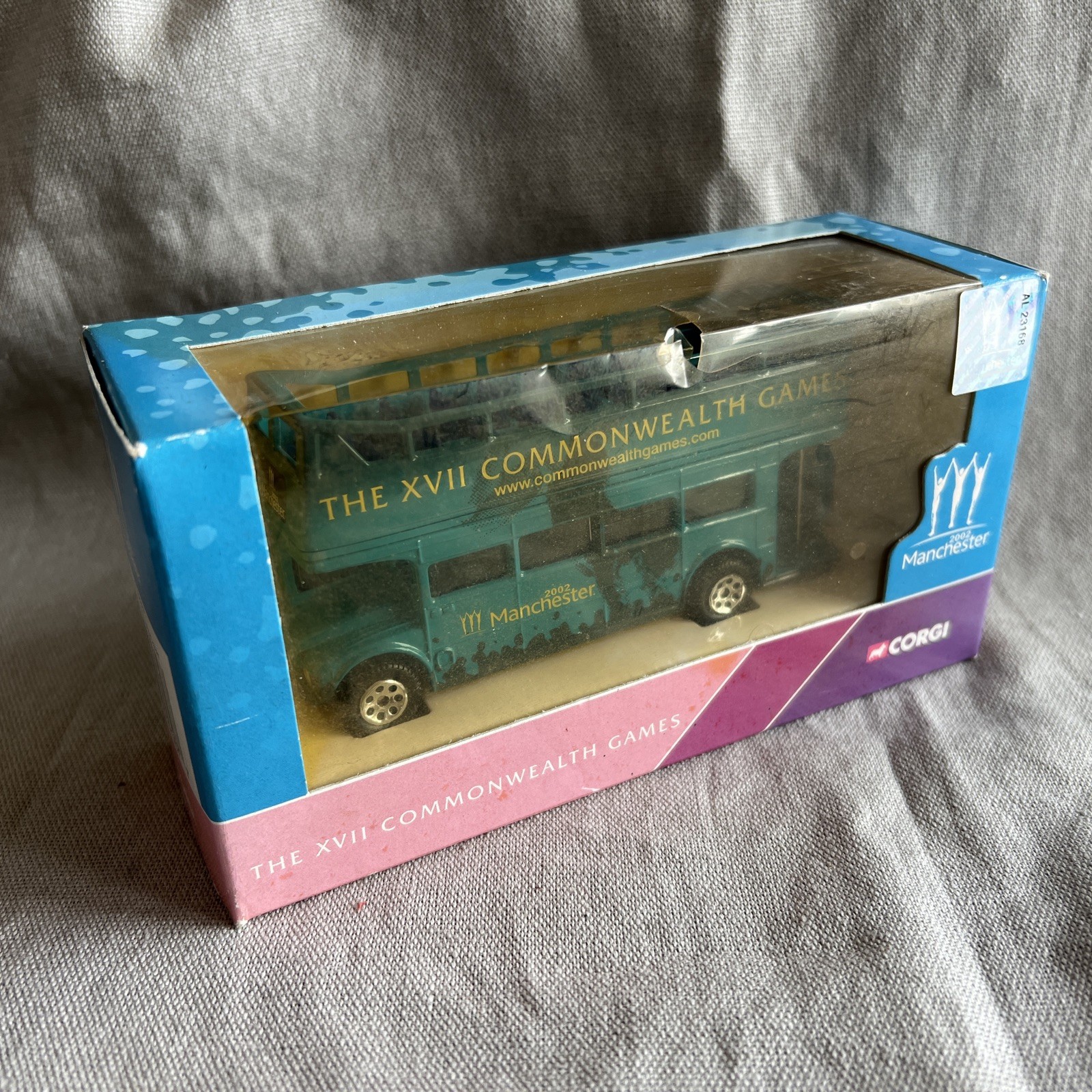 CORGI CC82307 OPEN TOP ROUTEMASTER BUS 2002 COMMONWEALTH GAMES MANCHESTER BNIB