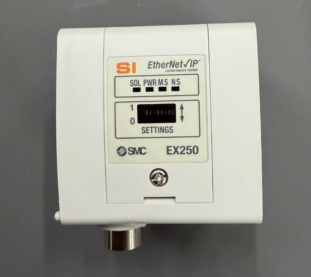 SMC EX250-SEN1 ETHERNET/IP SERIAL INTERFACE FIELDBUS 24VDC FREE SHIPPING