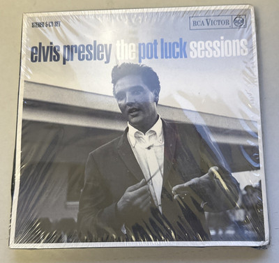 Elvis Presley The Pot Luck Sessions FTD 5 CD Set SEALED rare import!