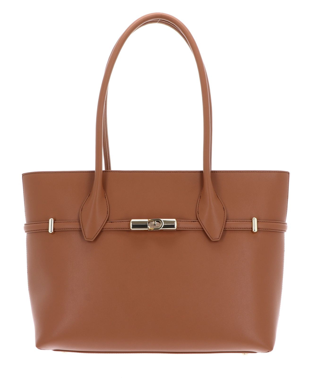 FURLA shopper bag Goccia Tote Bag L Brandy