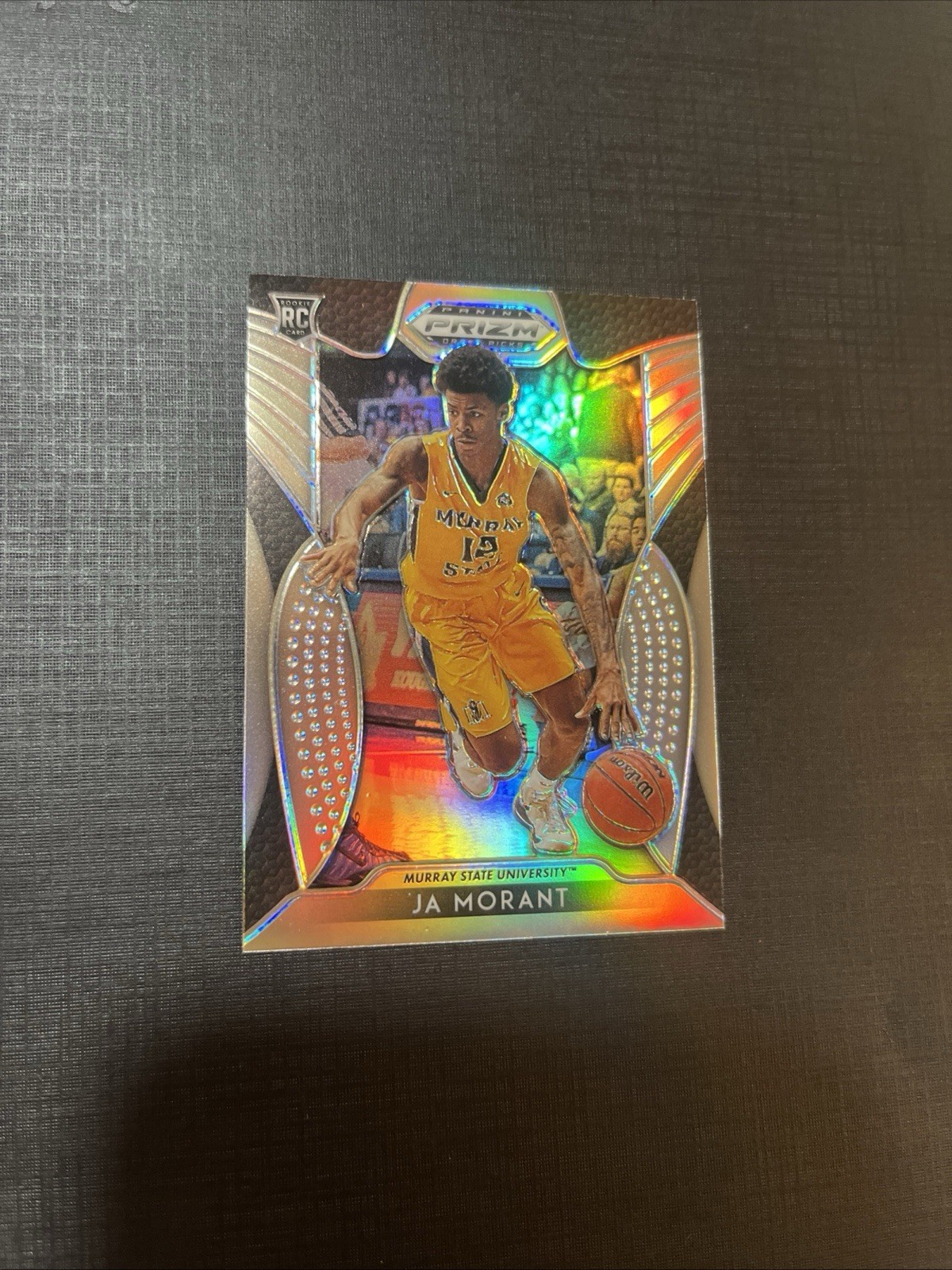 2019-20 Panini Prizm Draft Picks Silver Prizm Ja Morant RC #65 Murray State