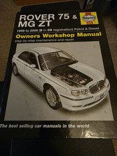Haynes Workshop Manual Rover 75 / MG ZT Petrol & Diesel