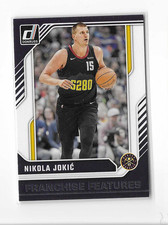 2024-25 Donruss #19 Nikola Jokic Franchise Features