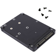 1pc MSATA To 2.5 Inch IDE Hard Drive Enclosure SSD Case Adapter Card 44PIN