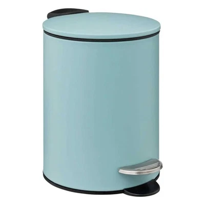 Poubelle à Pédale "Softclose" 3L Bleu Arctique - Photo 1/3
