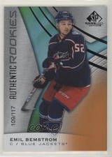 2019 SP Game Used Authentic Rookies Orange Rainbow /117 Emil Bemstrom #196 7ci