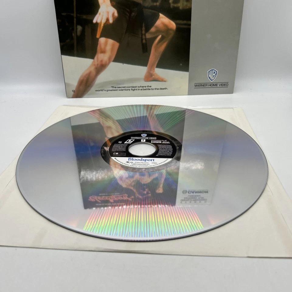Bloodsport Laserdisc Extended Play Edition, Jean Claude Van Damme - Image 4 of 4