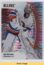 2023-24 Upper Deck Allure Red Rainbow Ilya Sorokin #14 READ iv9