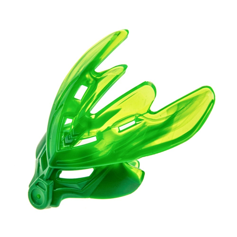 1X Lego Bionicle Figure Mask Light Transparent Green Kanohi Jungle 19149PB06
