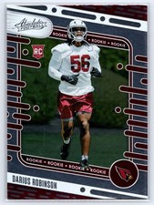 2024 Panini Absolute Retail #127 Darius Robinson RC - Arizona Cardinals