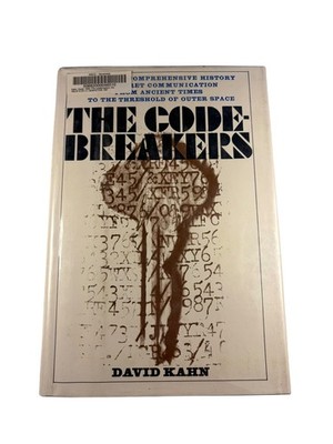 Codebreakers David Kahn 1968 Third Printing Cryptography Macmillan History