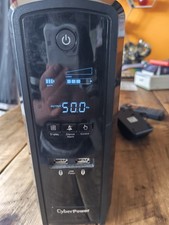 CyberPower CP1300EPFCLCD-UK PFC Series, 1300VA/780W, 6 Outlets (4 IEC + 2 UK)