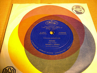 QUINCY JONES- CHEROKEE / ESCOM  - 7''  - MERCURY C-7017 - (10)