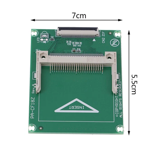 1Pc CF compact flash card to 1.8 Inch ZIF/CE adapter for ipod 5G 6G HDD FT.l8