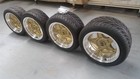 <!--F#f_0-->17 x 8 & 9 OS Star wheels LH LX Torana HQ HZ Ford XA XB XC XD XE XF No Tyres!<!--F/-->