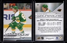 2024-25 Upper Deck Extended Series Young Guns #727 Michael Milne Rookie RC