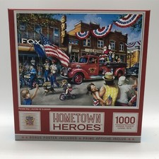 Master Pieces Puzzle  Parade Day  72129  1,000 Pieces  Used  Complete