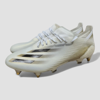 Adidas X Ghosted.1 SG weiß/schwarz/gold (EG8260) Fußballschuhe