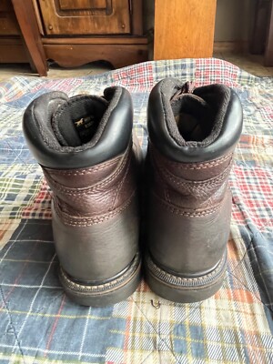 Red Wing Irish Setter Steel Toe 83624 Brown Oil Slip Resistant Work Boots 8.5 Irish Setter by Red Wing Shoes Men main image 2