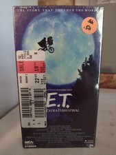 E.T. the Extra-Terrestrial VHS Brand New Factory Sealed Watermarked